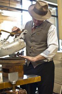 Eric Watson - Hat Blocking Table