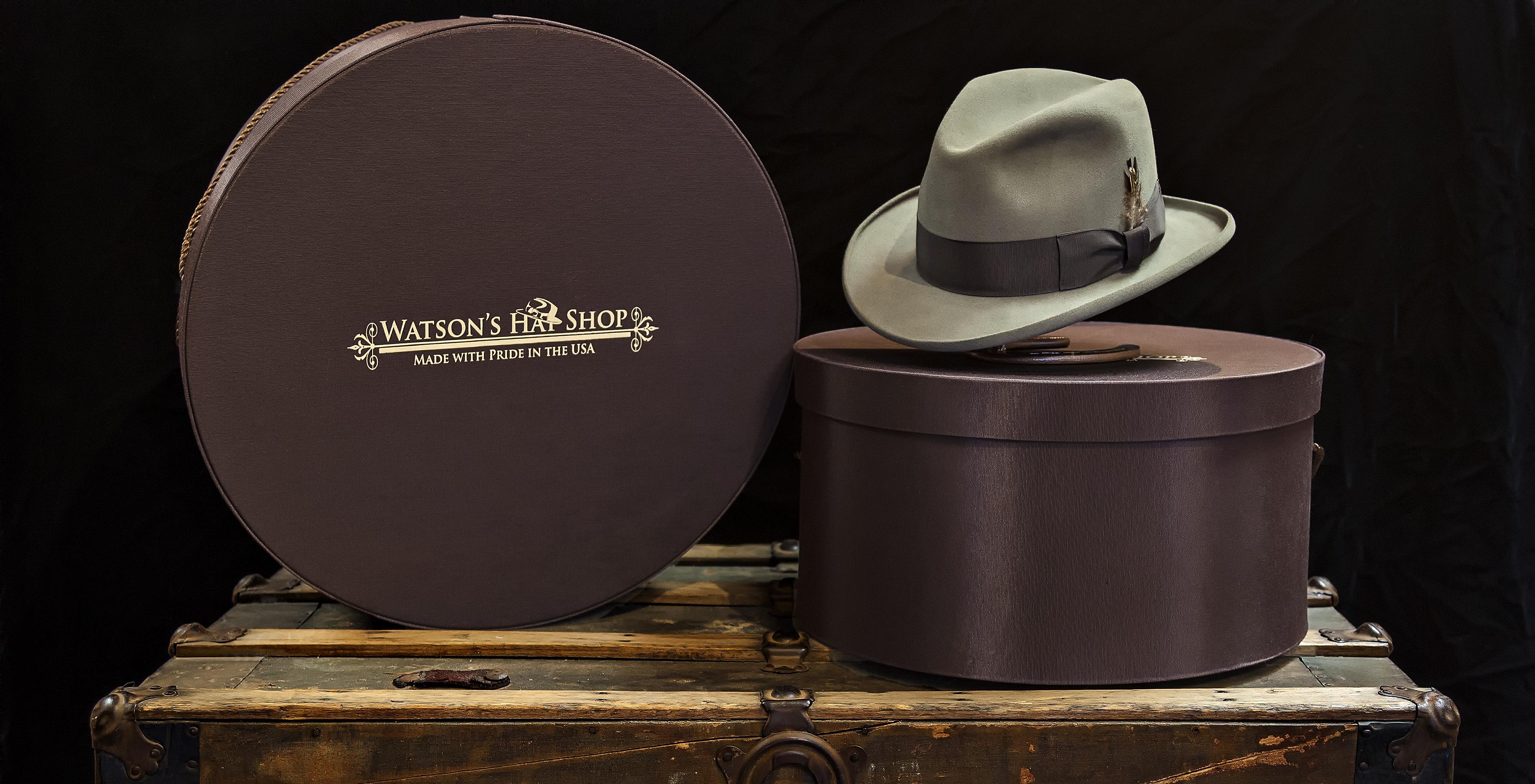 Watson's Custom Hat Box - Watson's Hat Shop