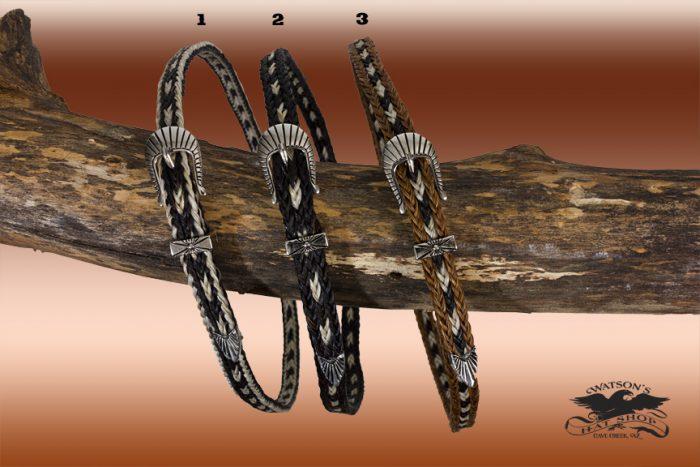 Horsehair Hat Bands with Buckle Sets