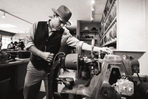 Eric Watson at Watson's Hat Shop