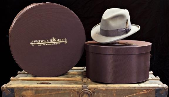Watson's Hats Custom hat Boxes with logo