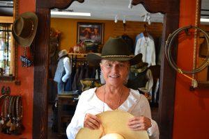 Watson's Hat Shop Customer