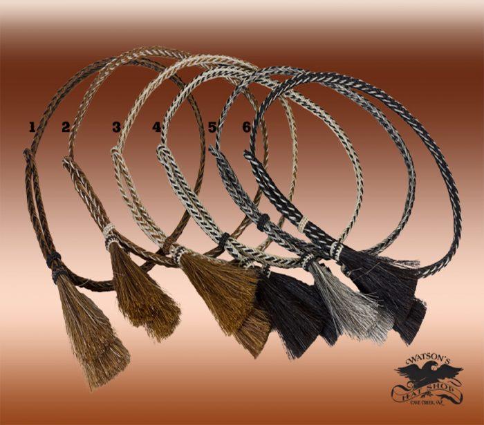 horsehair braided hat bands