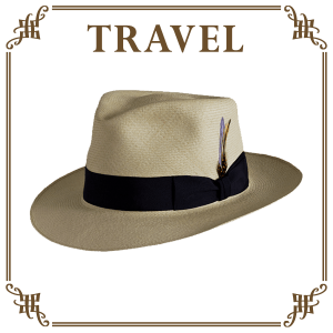 travel collection hats