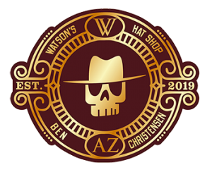 Watson's Christensen hat liner logo