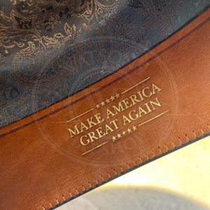MAGA Cowboy Hat Inside